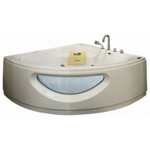 Купить APPOLLO Угловая акриловая ванна с гидро- и аэромассажем, 150x150 см Код:AT-9018 по лучшей цене! - Интернет-магазин Мегалюкс