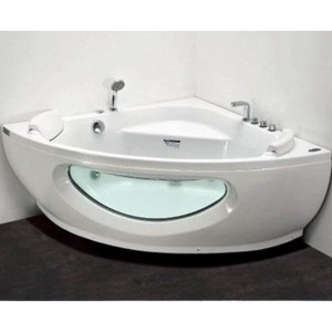 Купить APPOLLO Угловая акриловая ванна с гидро и аэромассажем, 150х150 Код:AT-9018C по лучшей цене! - Интернет-магазин Мегалюкс