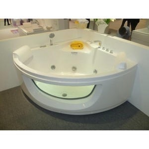 Купить APPOLLO Угловая акриловая ванна с гидромассажем, 140х140 Код:AT-0920C по лучшей цене! - Интернет-магазин Мегалюкс