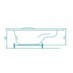 Artel Plast Чеслава - Угловая акриловая ванна,120x120 см