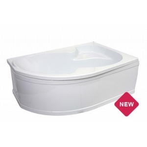 Купить Artel Plast Флория - Асимметричная акриловая ванна, 170x105 см Код:APF170105 по лучшей цене! - Интернет-магазин Мегалюкс