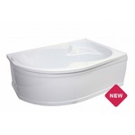 Artel Plast Флория - Асимметричная акриловая ванна, 170x105 см